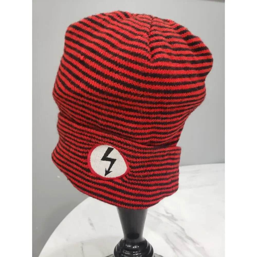 VINTAGE Marilyn Manson 1990s Antichrist‎ Superstar Shock Logo Beanie Authentic